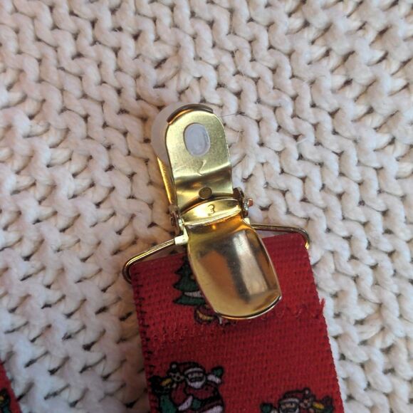 Festive Suspenders and matching bowties - Picture 4 of 9